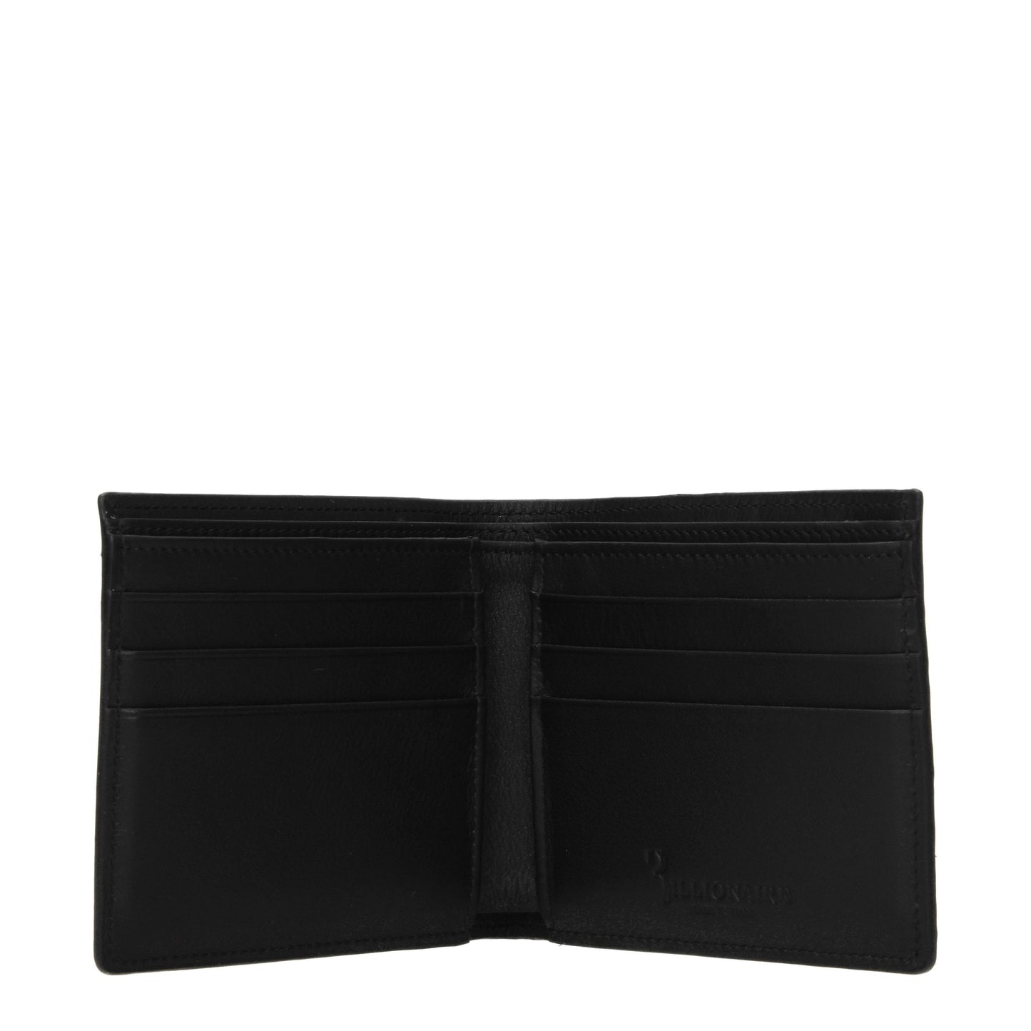 Billionaire Wallets Men PVC Black/Nickel