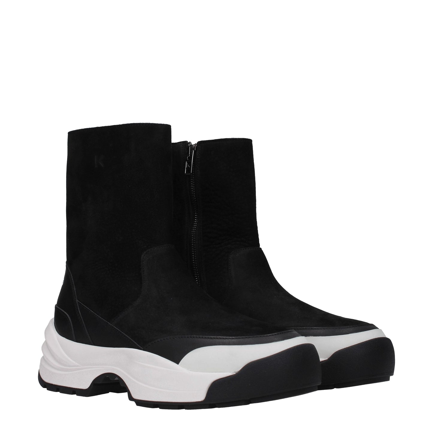 Kenzo Men's Boots in Suede Black