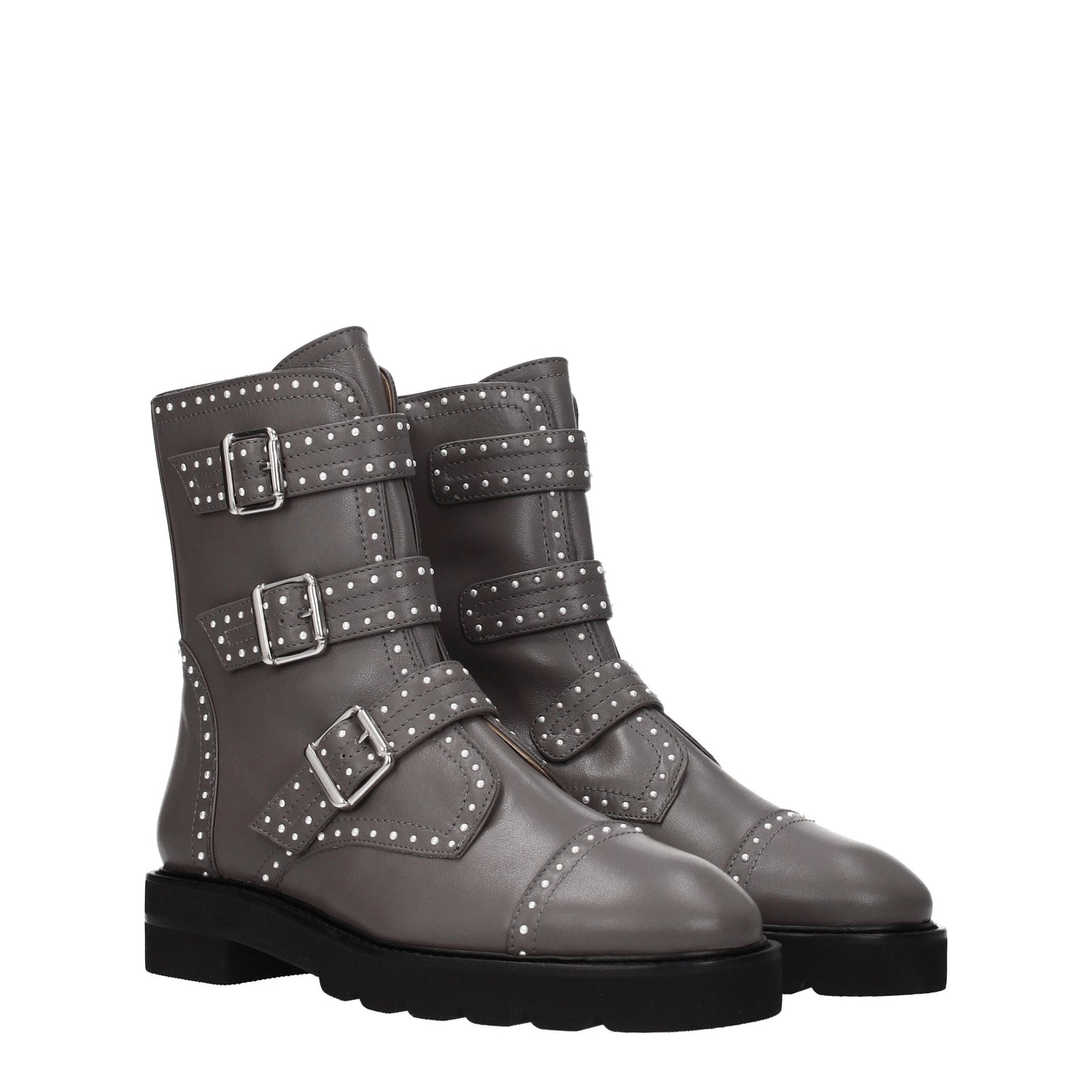 Stuart Weitzman Women's Boots in Leather Gray