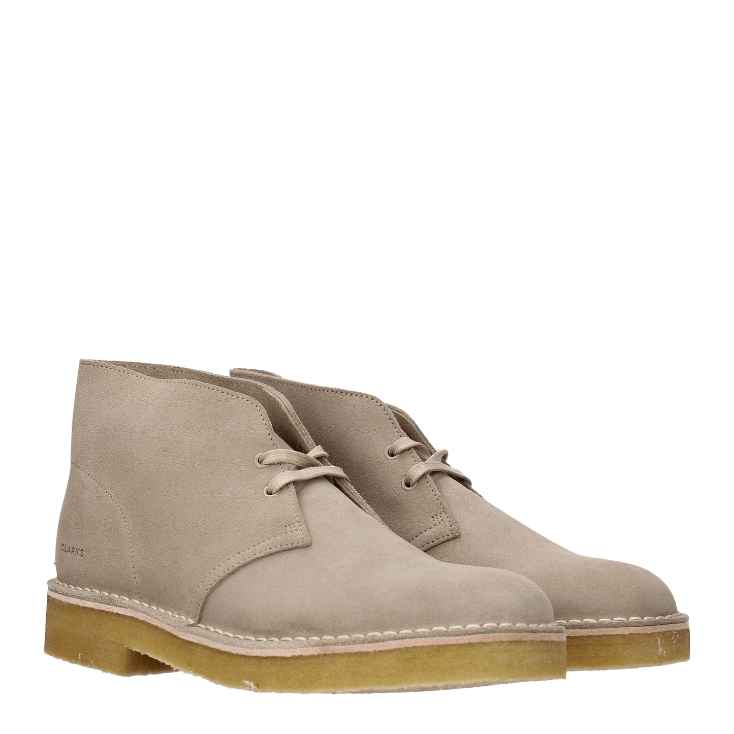 Clarks Men's Boots in Suede Beige/Sand