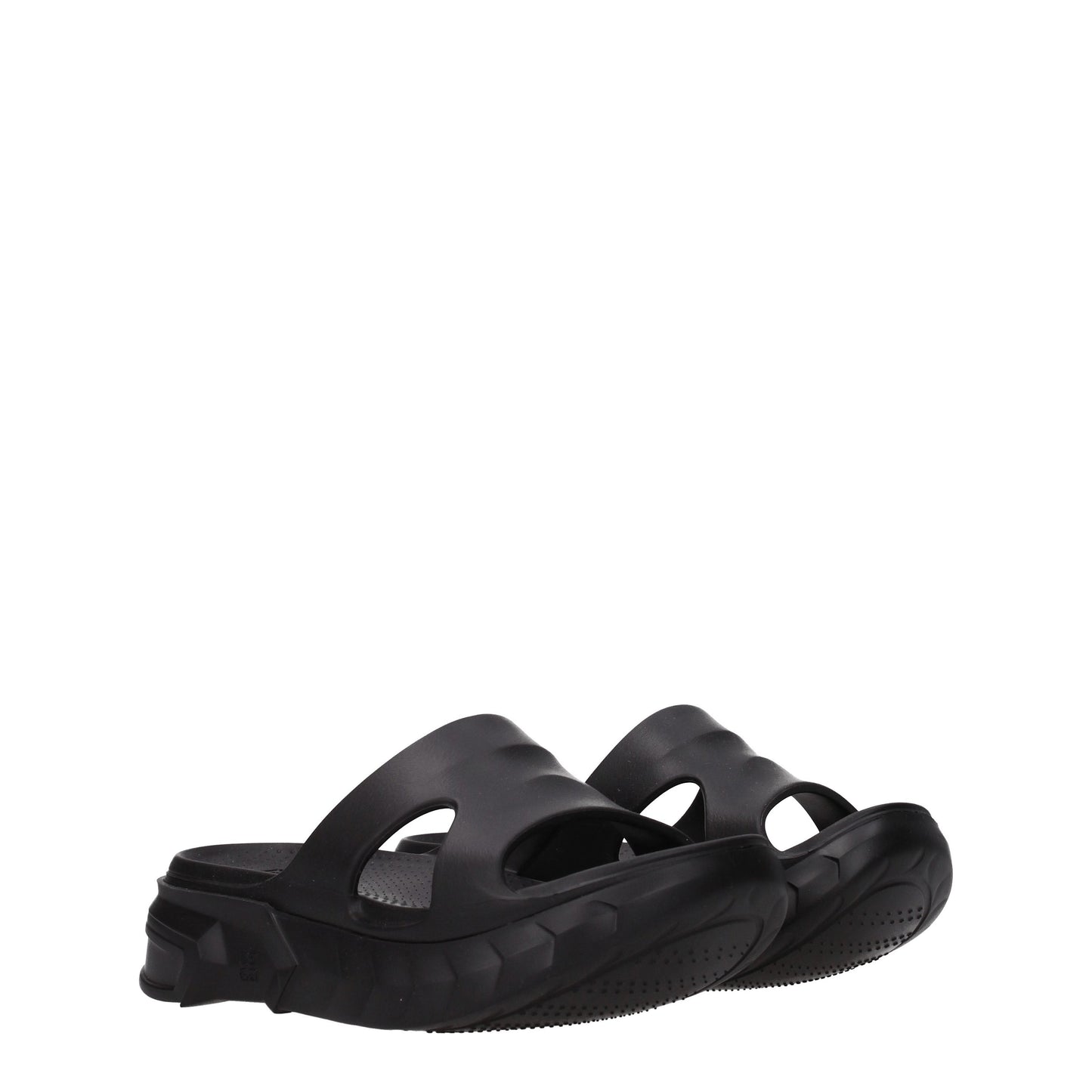 Givenchy Women's Sandals & Slippers in Rubber Black