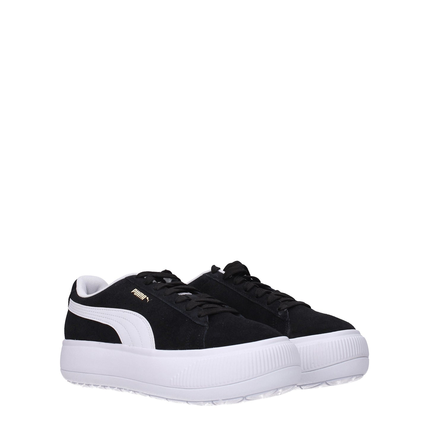 Puma Women's Sneakers in Suede Black/White