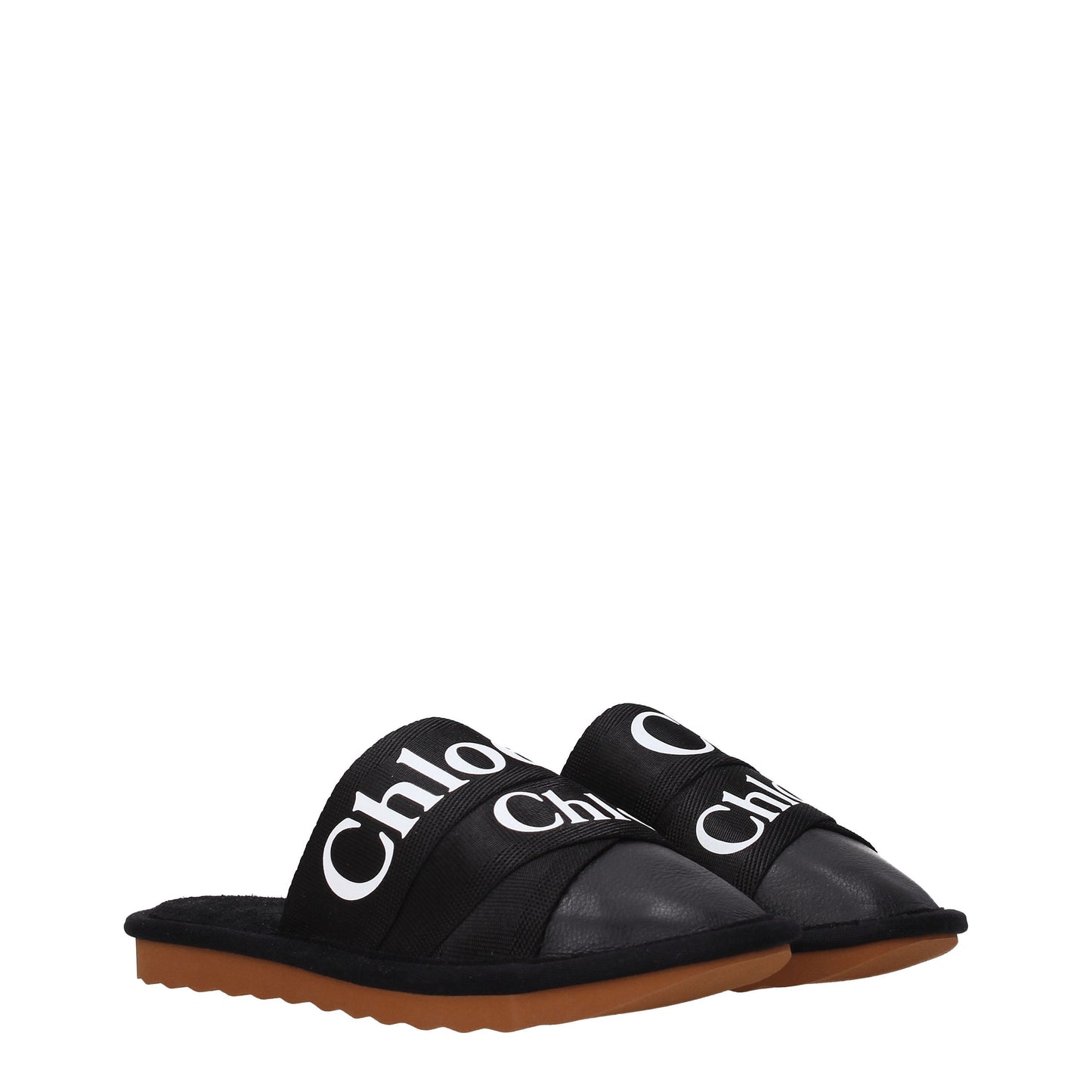 Chloé Women's Sandals & Slippers in Leather Black