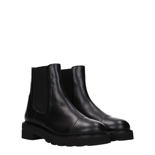 Stuart Weitzman Women's Boots in Leather Black