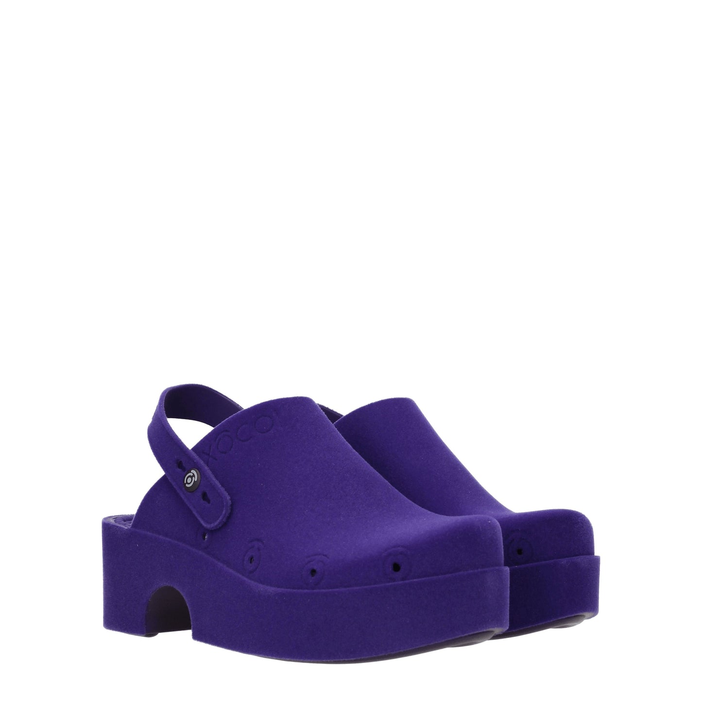 Xocoi Women's Sandals & Slippers in Fabric  Violet