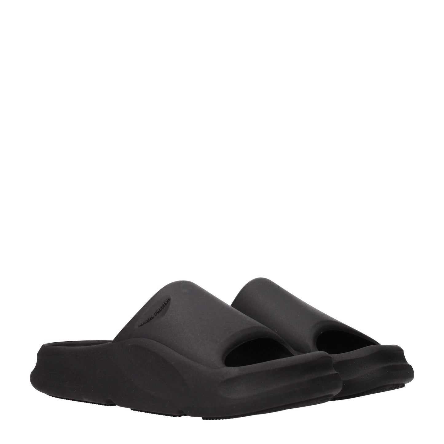 Heron Preston Sandals & Slippers Men Rubber Black