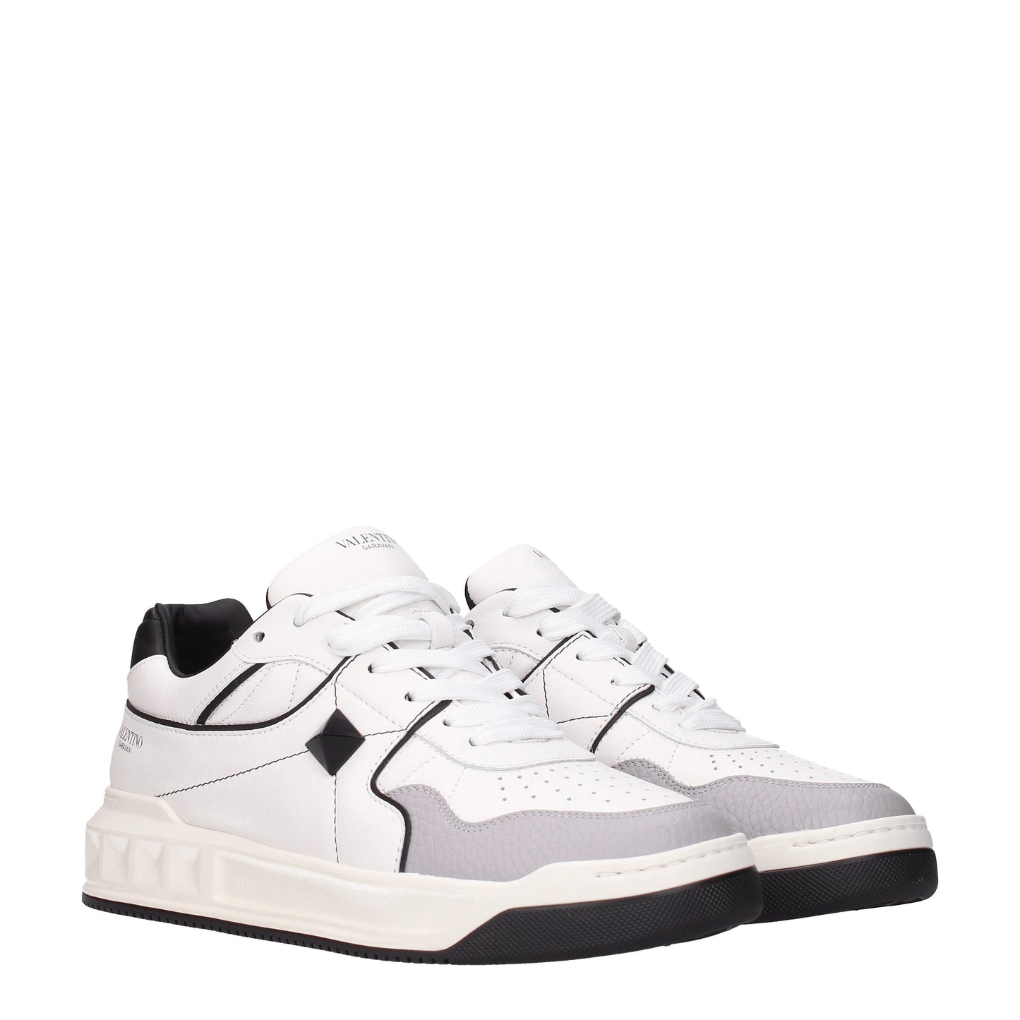 Valentino Garavani Men's Sneakers in Leather White/Black