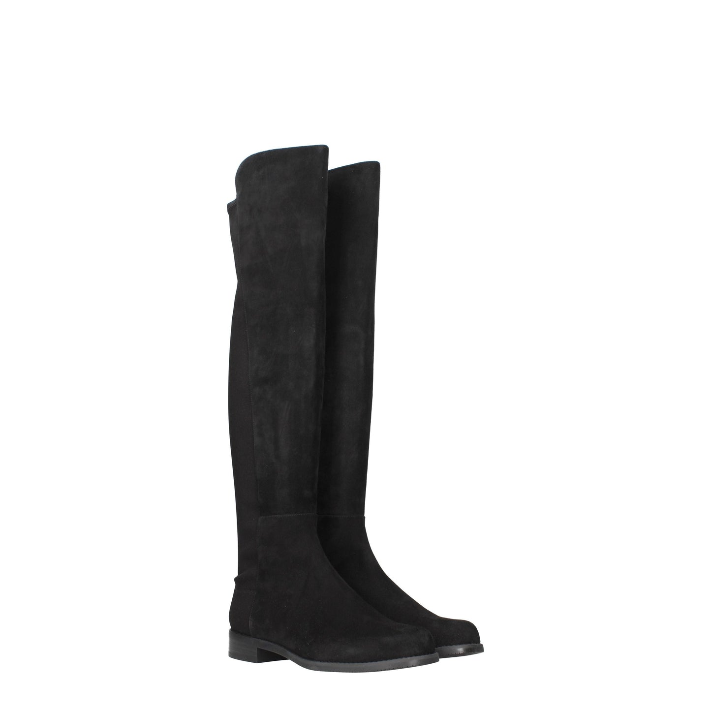 Stuart Weitzman Women's Boots in Suede Black