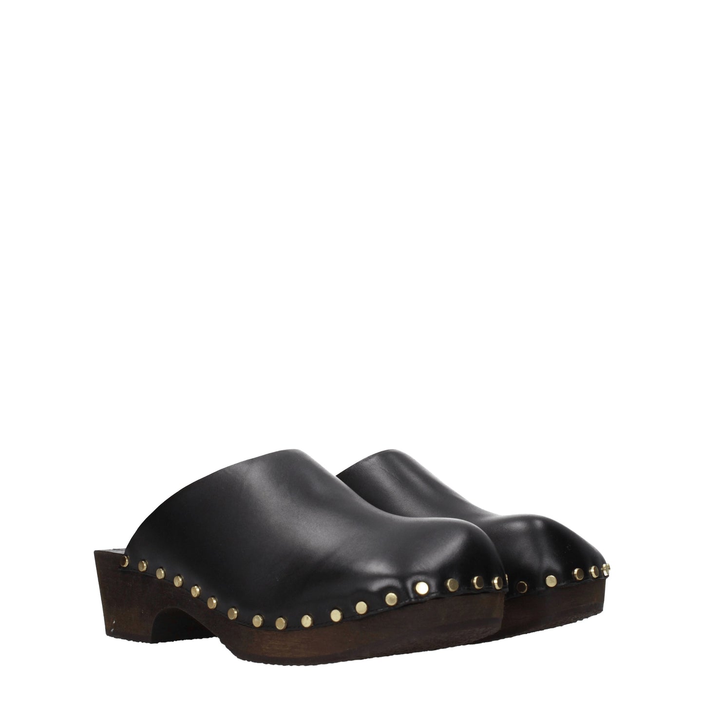 Khaite Women's Sandals & Slippers in Leather Black