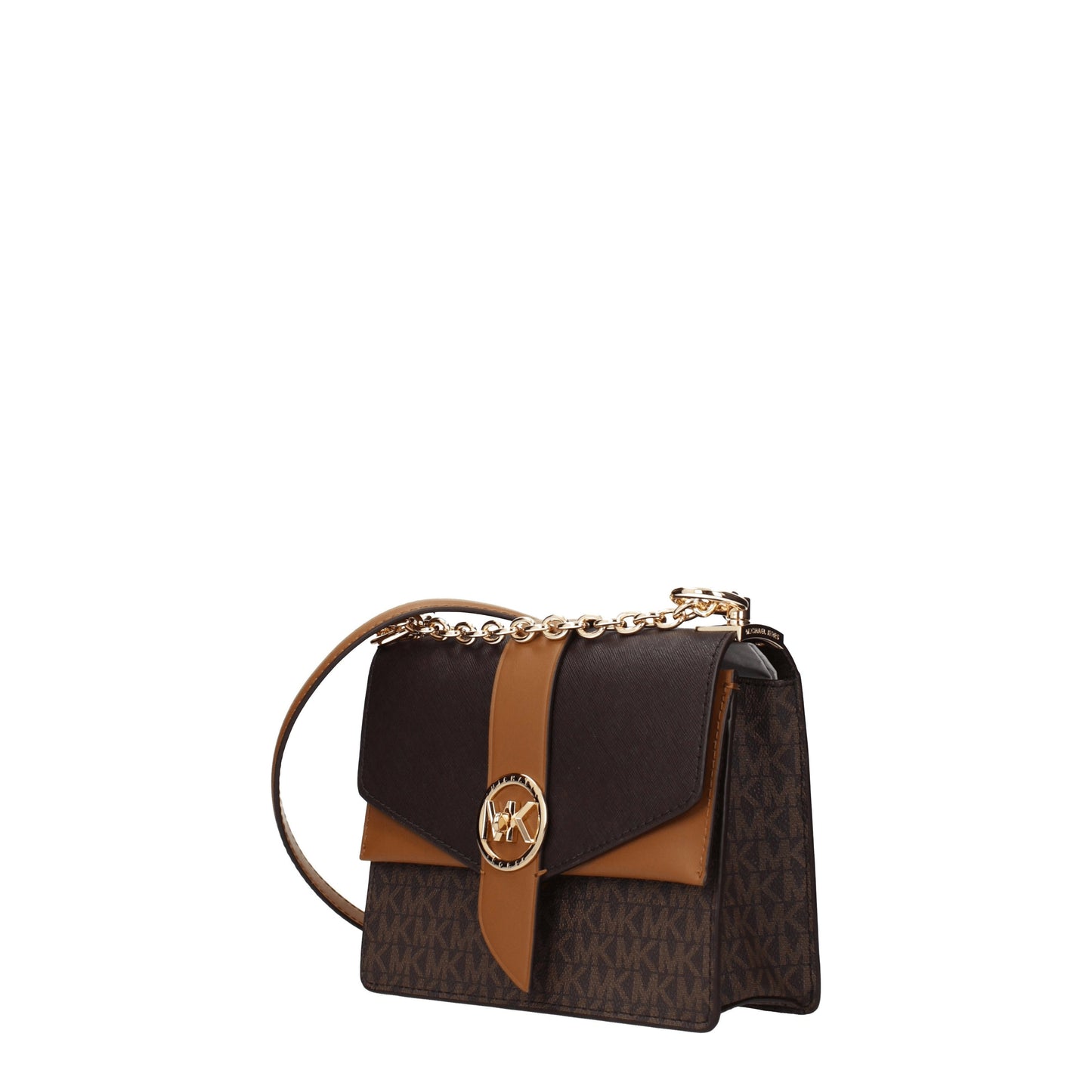 Michael Kors Shoulder Bags Women Fabric  Brown/Acorn