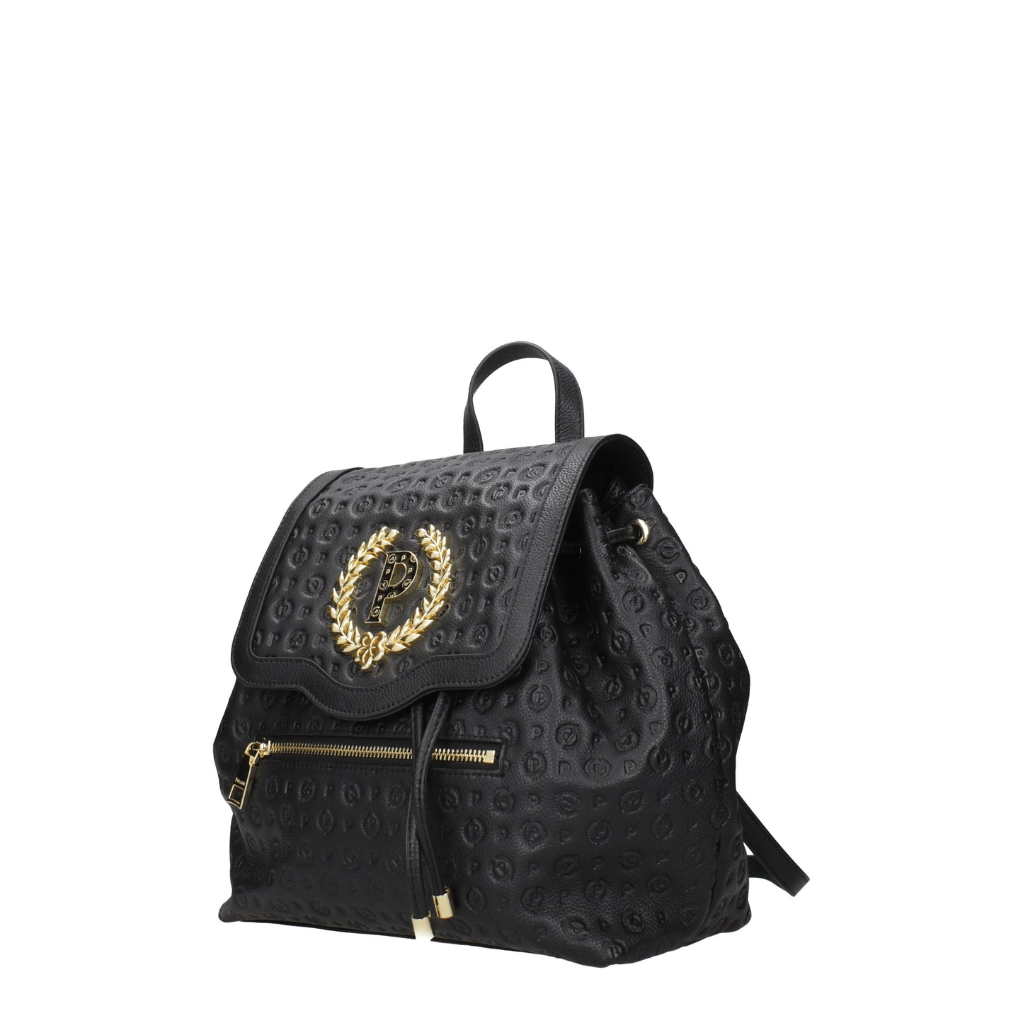 Pollini Backpacks and Bumbags Women Leather Black