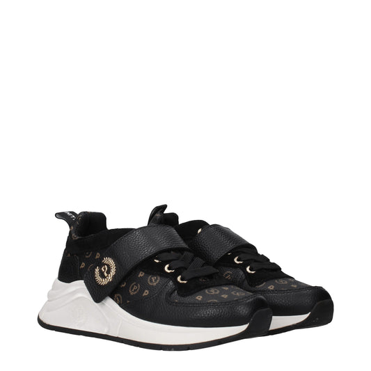 Pollini Women's Sneakers in PVC Black