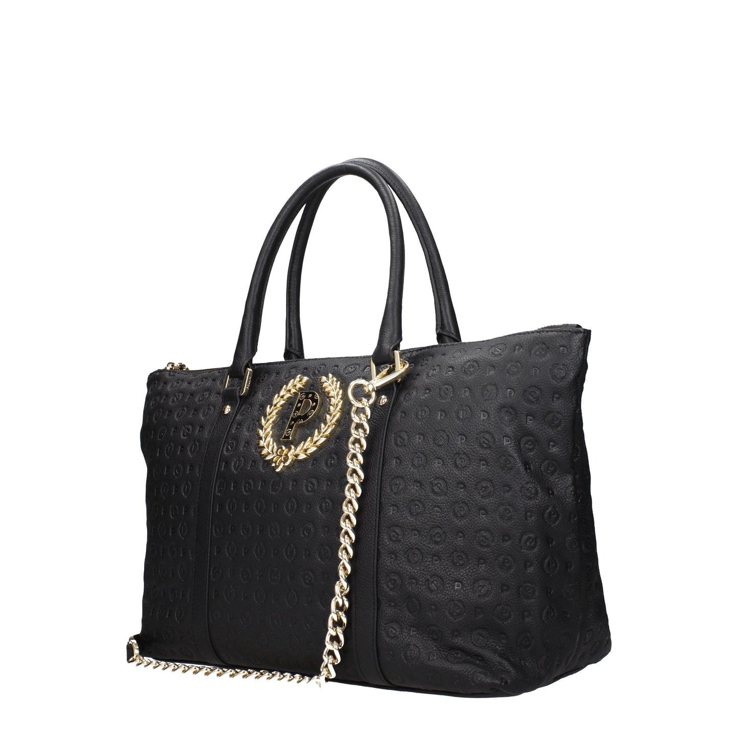 Pollini Handbags Women Leather Black