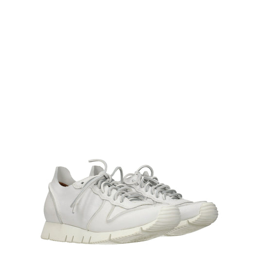 Buttero Women's Sneakers in Suede White/Off White