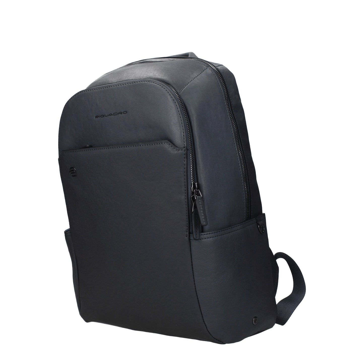 Piquadro Backpacks and Bumbags Men Leather Gray/Graphite Blue