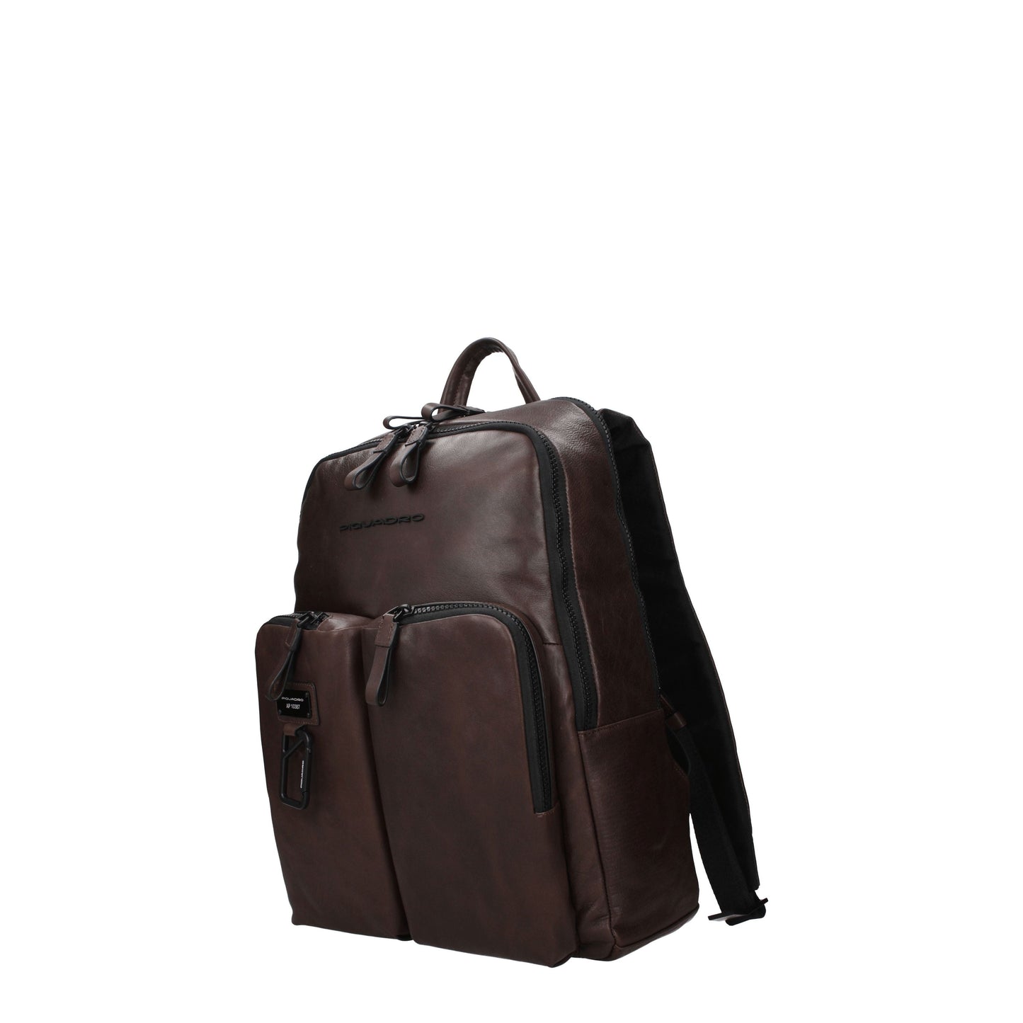 Piquadro Backpacks and Bumbags Men Leather Brown/Dark Brown