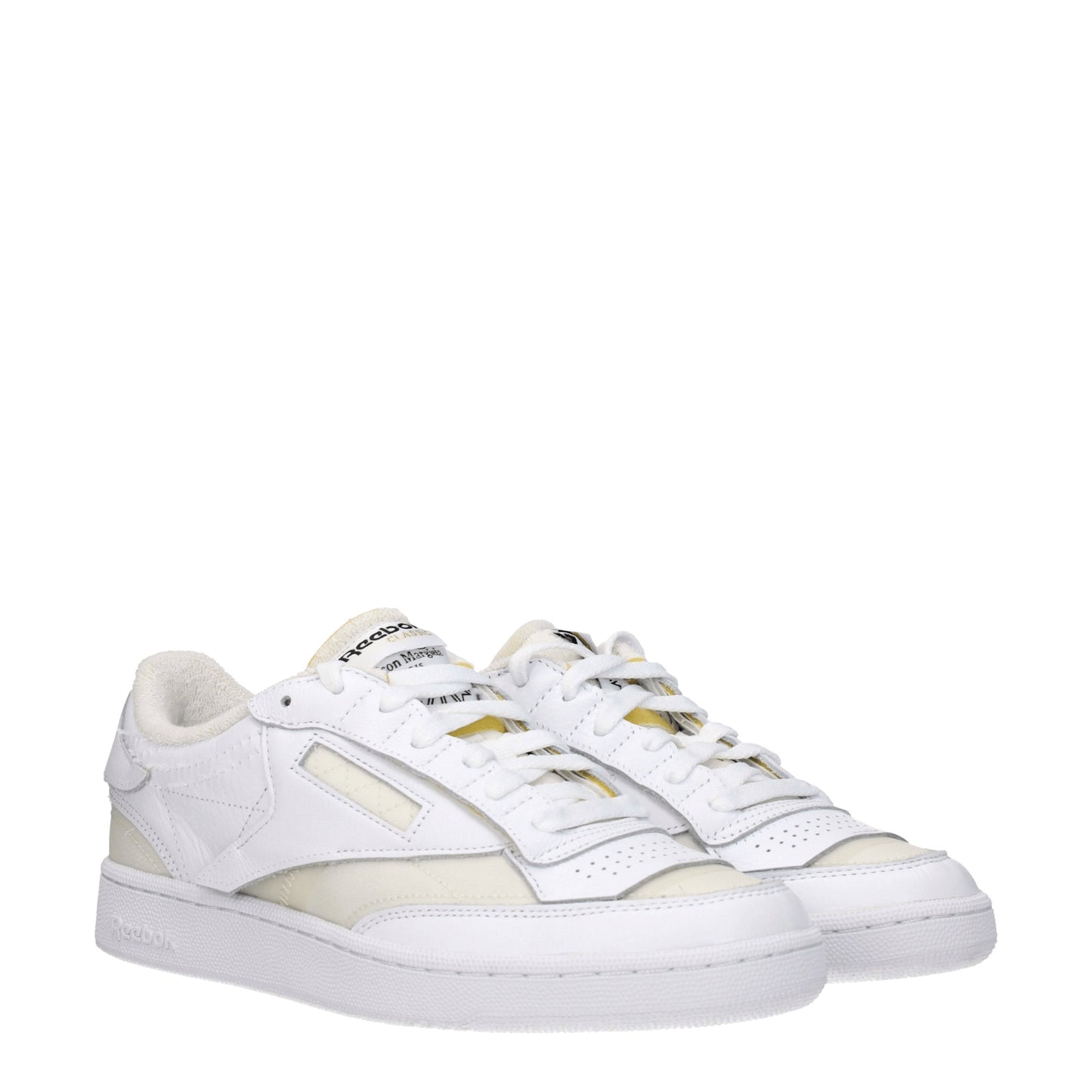 Maison Margiela Men's Sneakers in Leather White