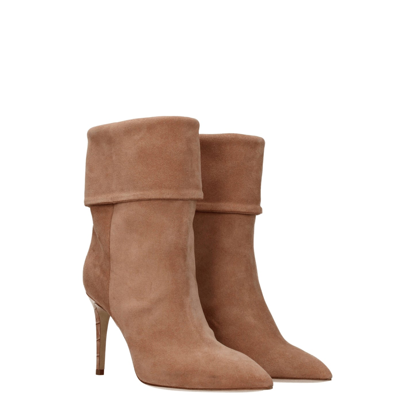 Paris Texas Women's Boots in Suede Pink/Dark Phard