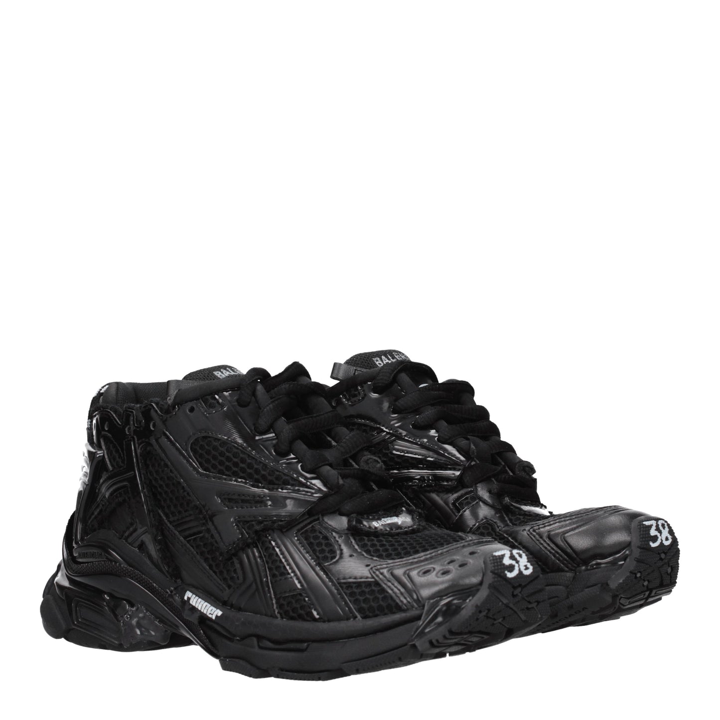 Balenciaga Sneakers Women Fabric  Black