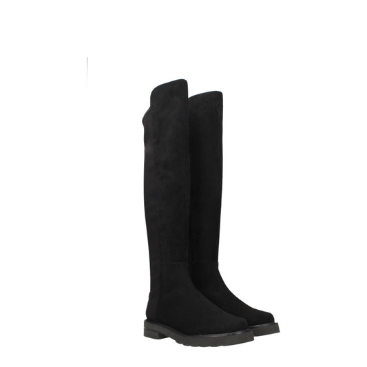 Stuart Weitzman Women's Boots in Suede Black