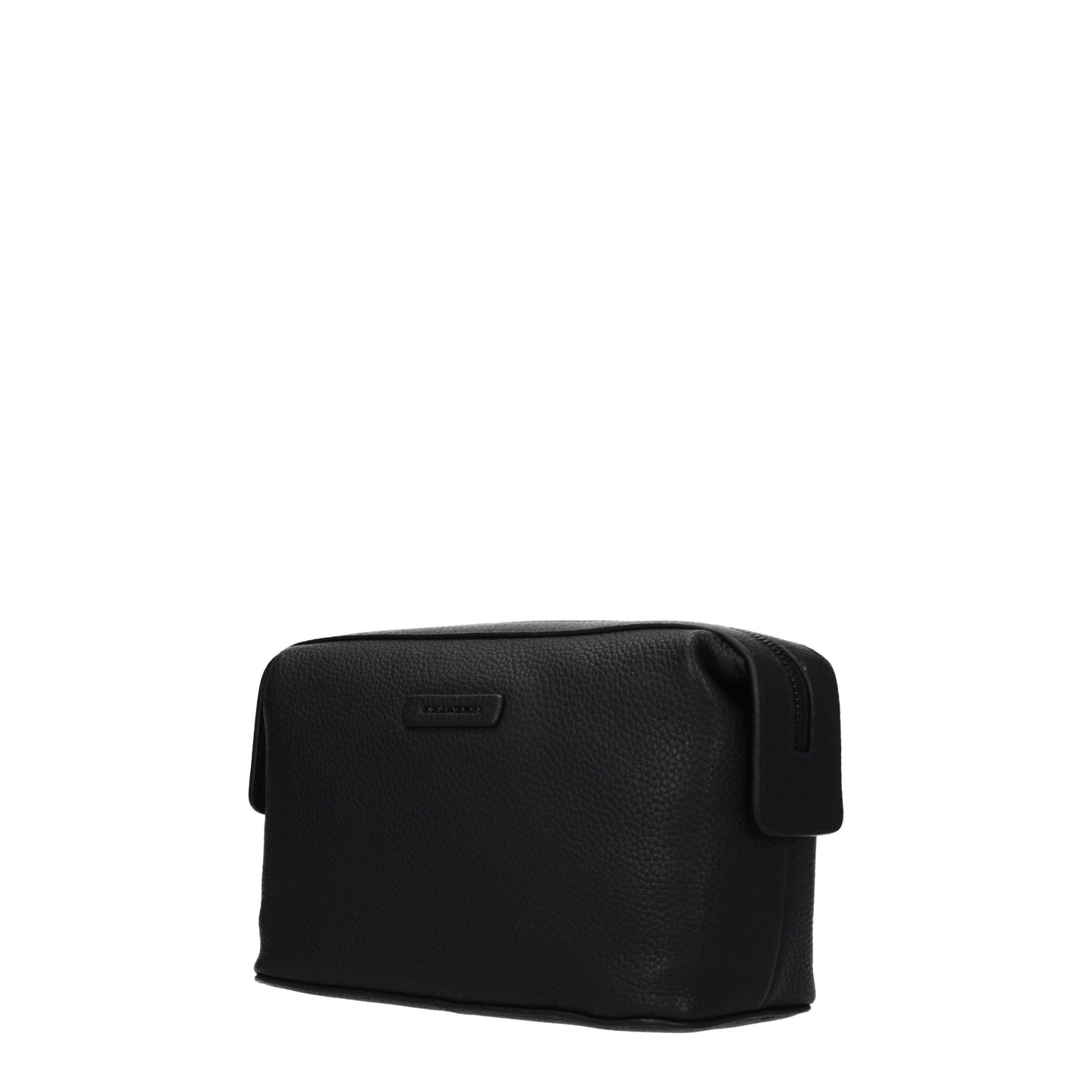 Piquadro Beauty Case Men Leather Black