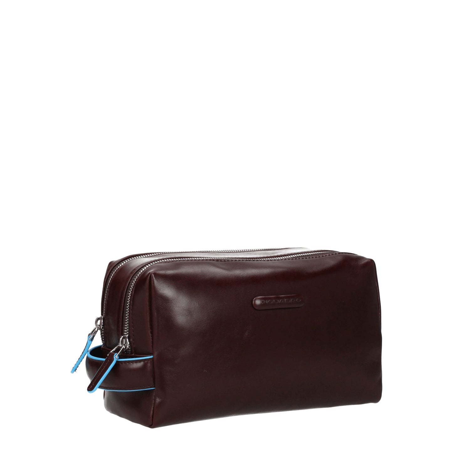 Piquadro Beauty Case Men Leather Brown/Dark Brown