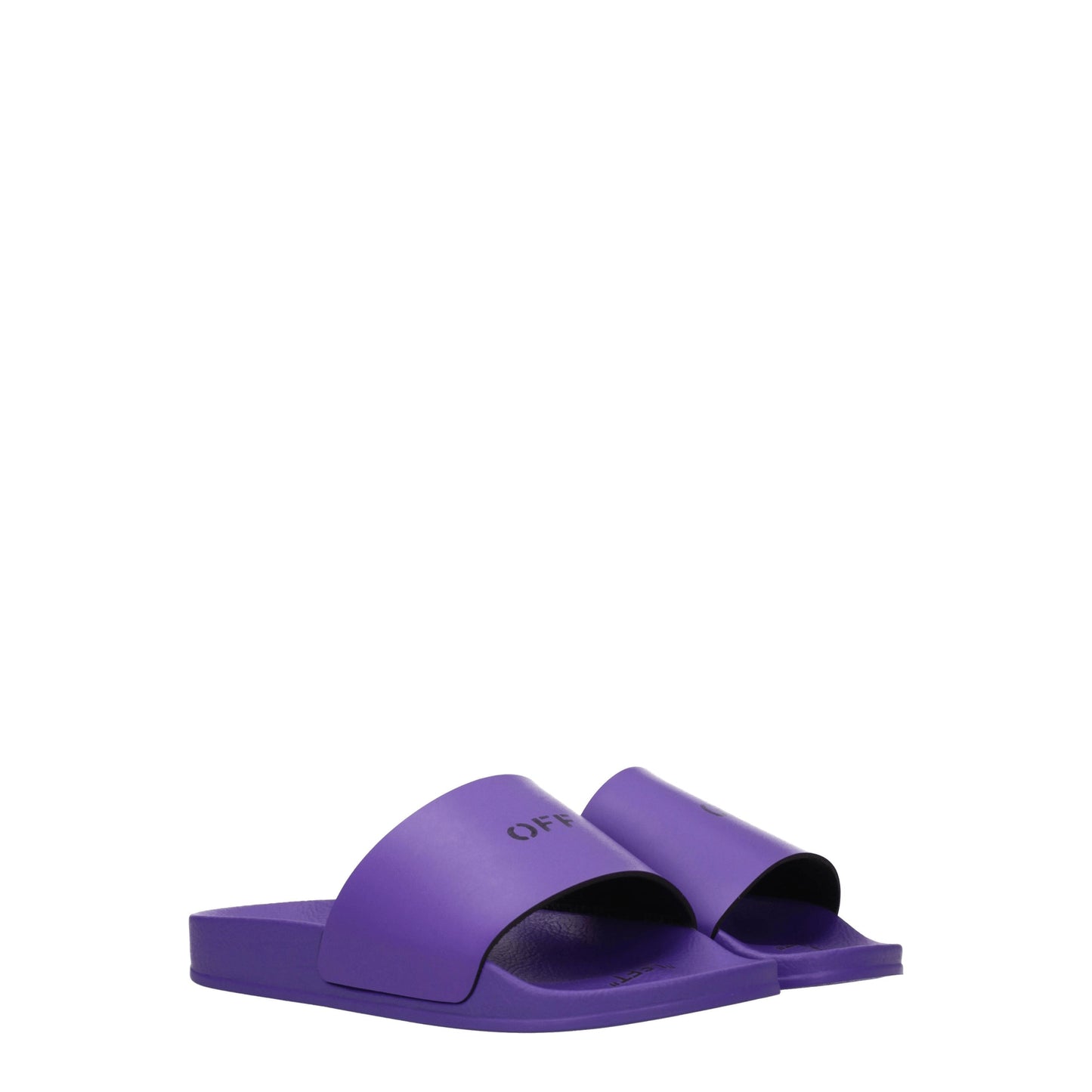 Off-White Women's Sandals & Slippers in Rubber Violet