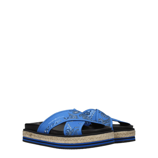 Kenzo Women's Sandals & Slippers in Fabric  Blue