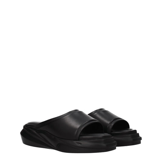 1017 ALYX 9SM Women's Sandals & Slippers in Leather Black