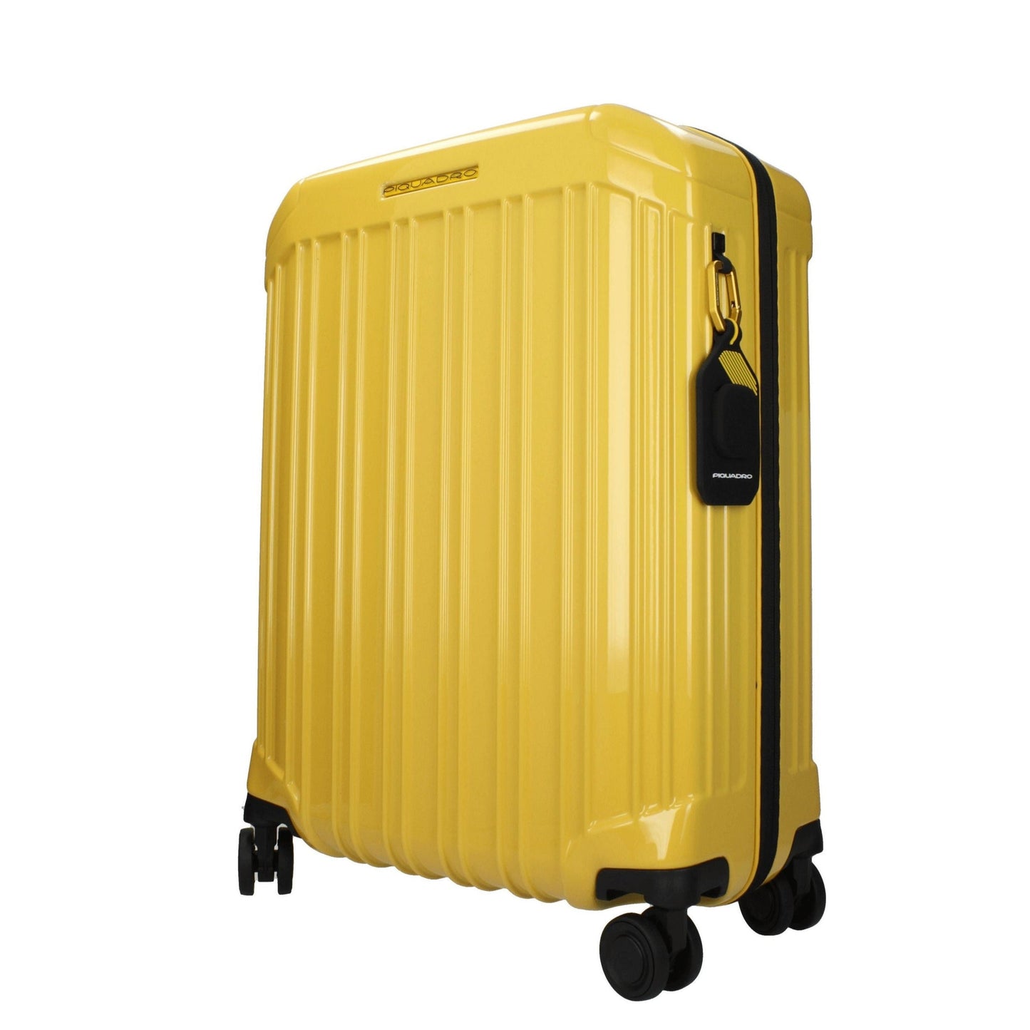 Piquadro Trolley Men Polycarbonate Yellow/Yolk