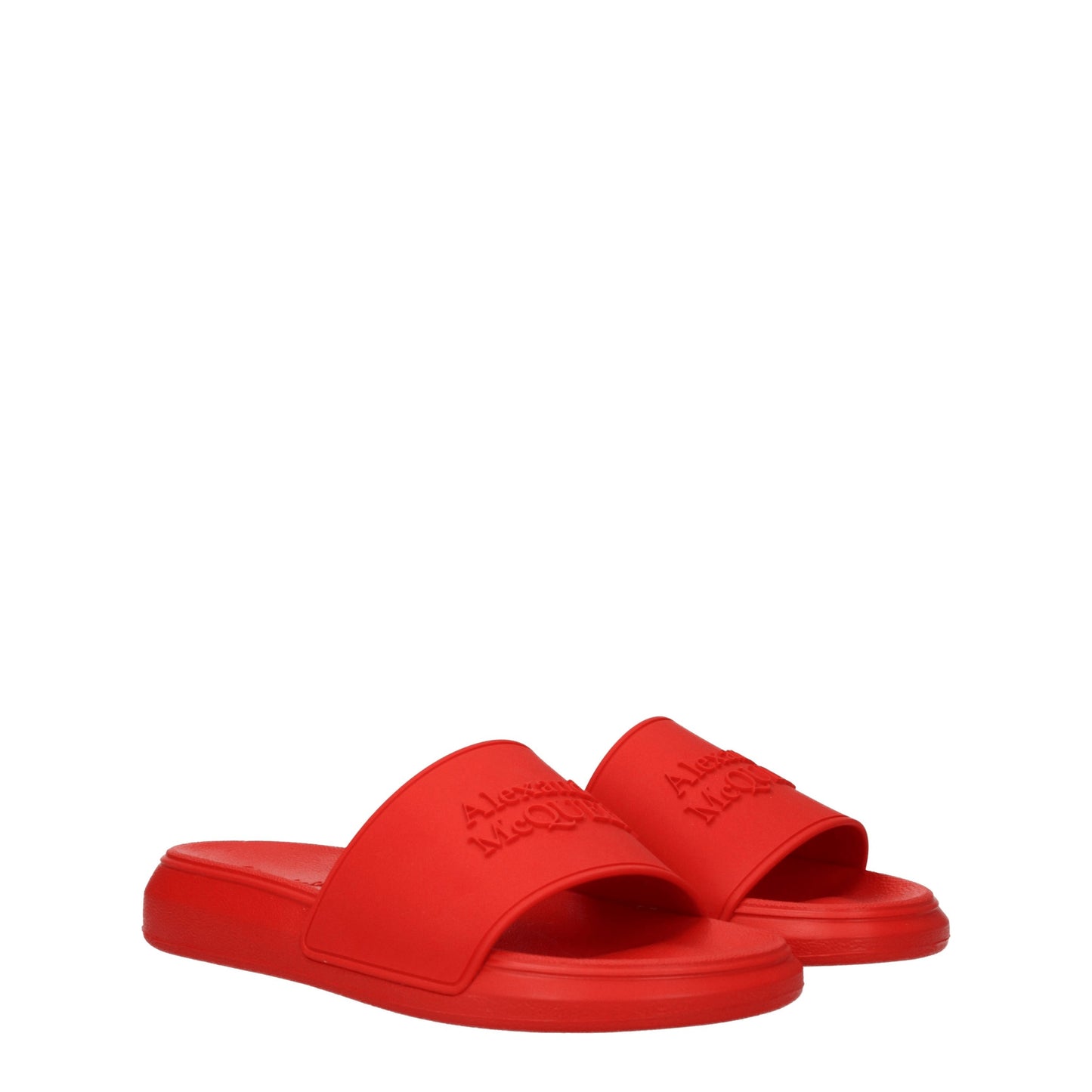 Alexander McQueen Women's Sandals & Slippers in Rubber Red/Bright Red