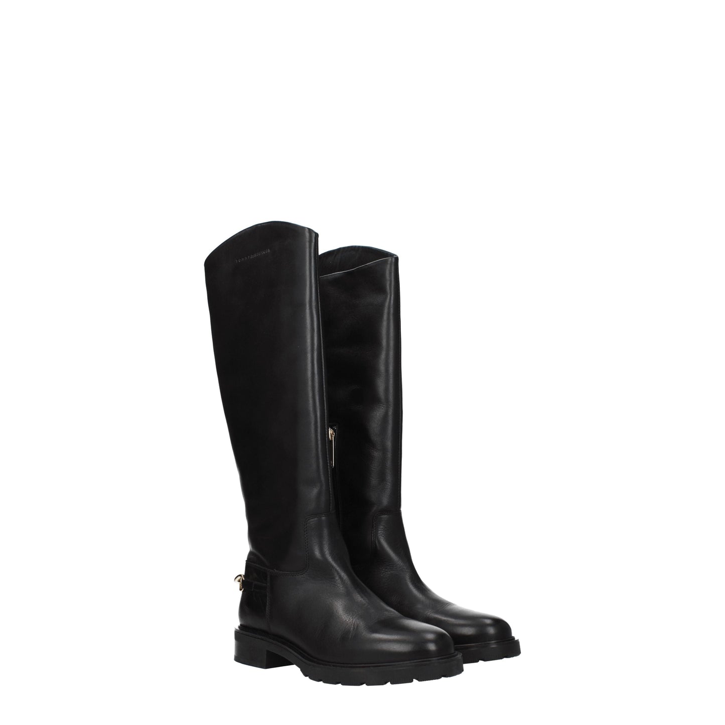 Tommy Hilfiger Women's Boots in Leather Black