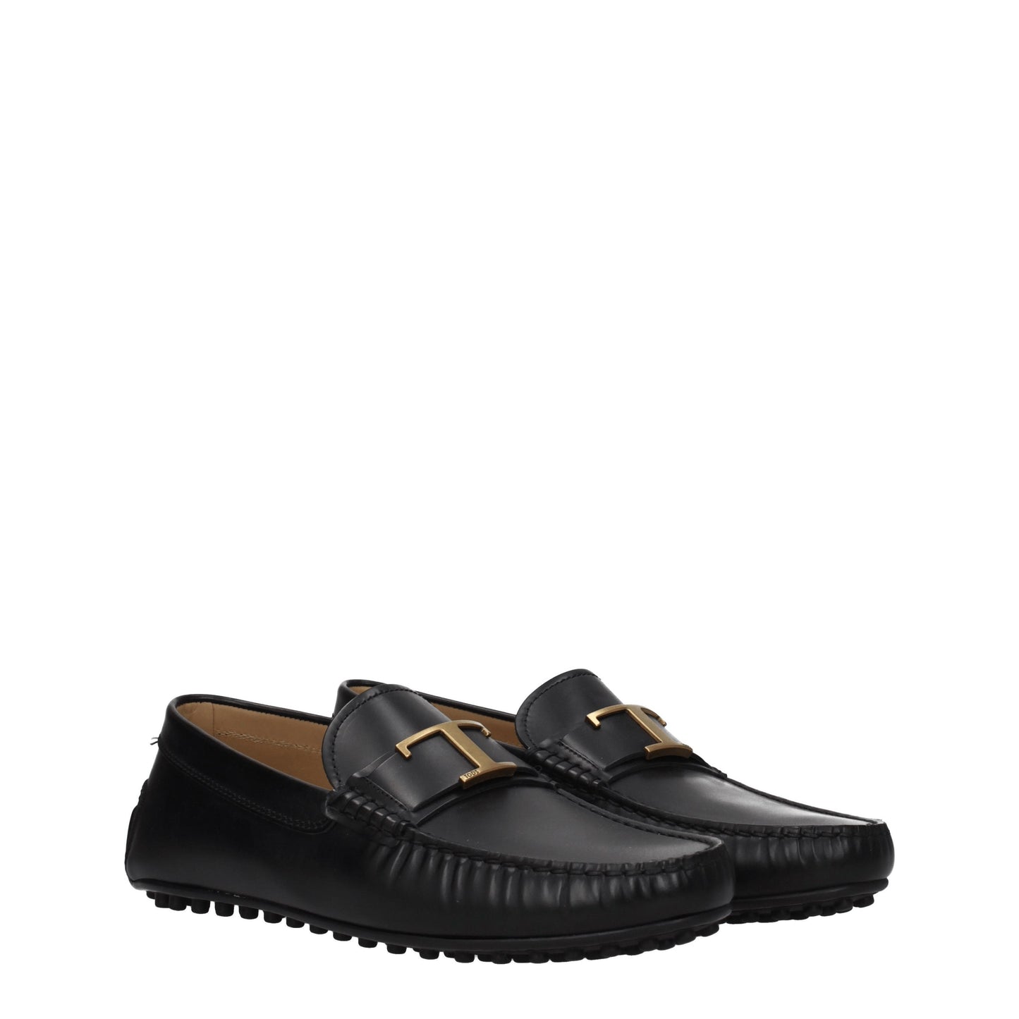 Tod's Men's Loafers in Leather Black