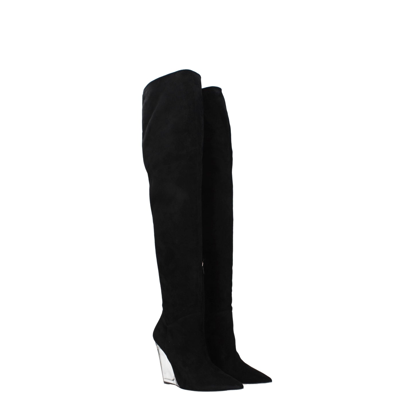 Stuart Weitzman Women's Boots in Suede Black