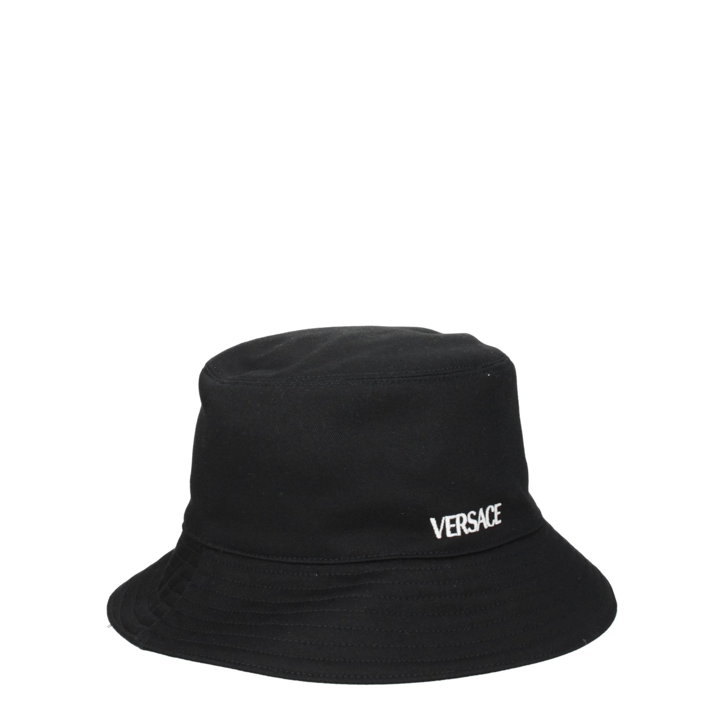 Versace Hats Women Cotton Black