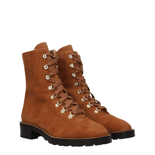 Stuart Weitzman Women's Boots in Suede Brown/Camel