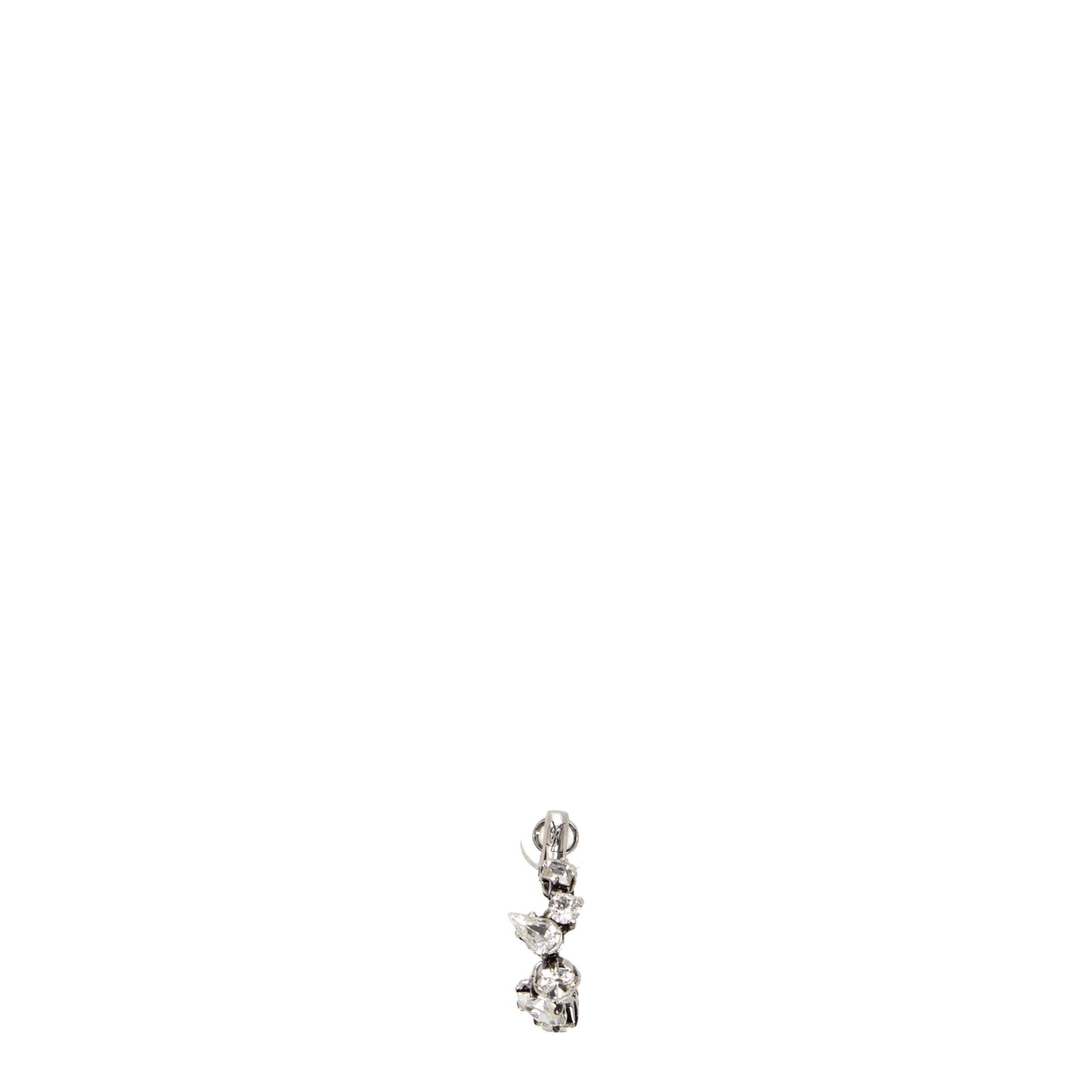 Saint Laurent Earrings Women Brass Silver