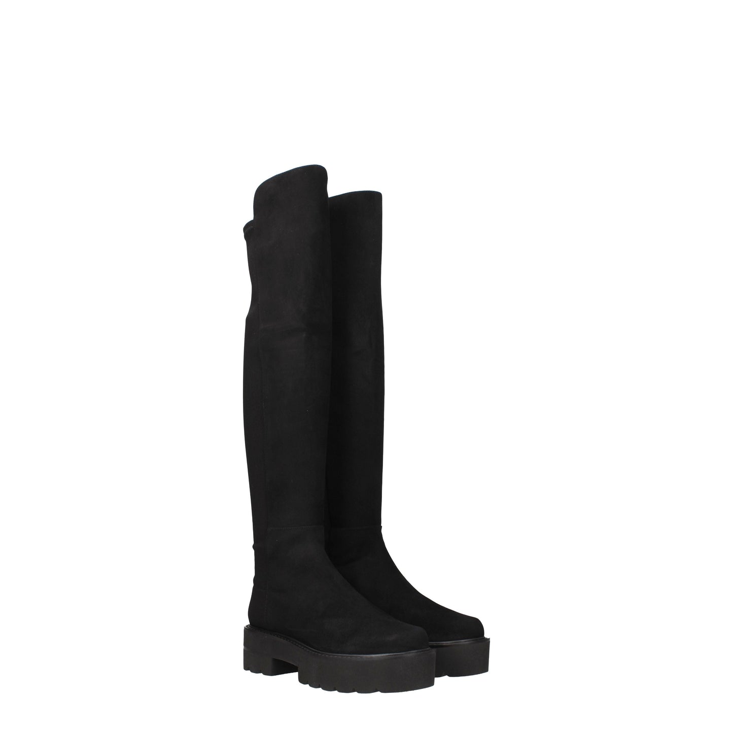 Stuart Weitzman Women's Boots in Suede Black