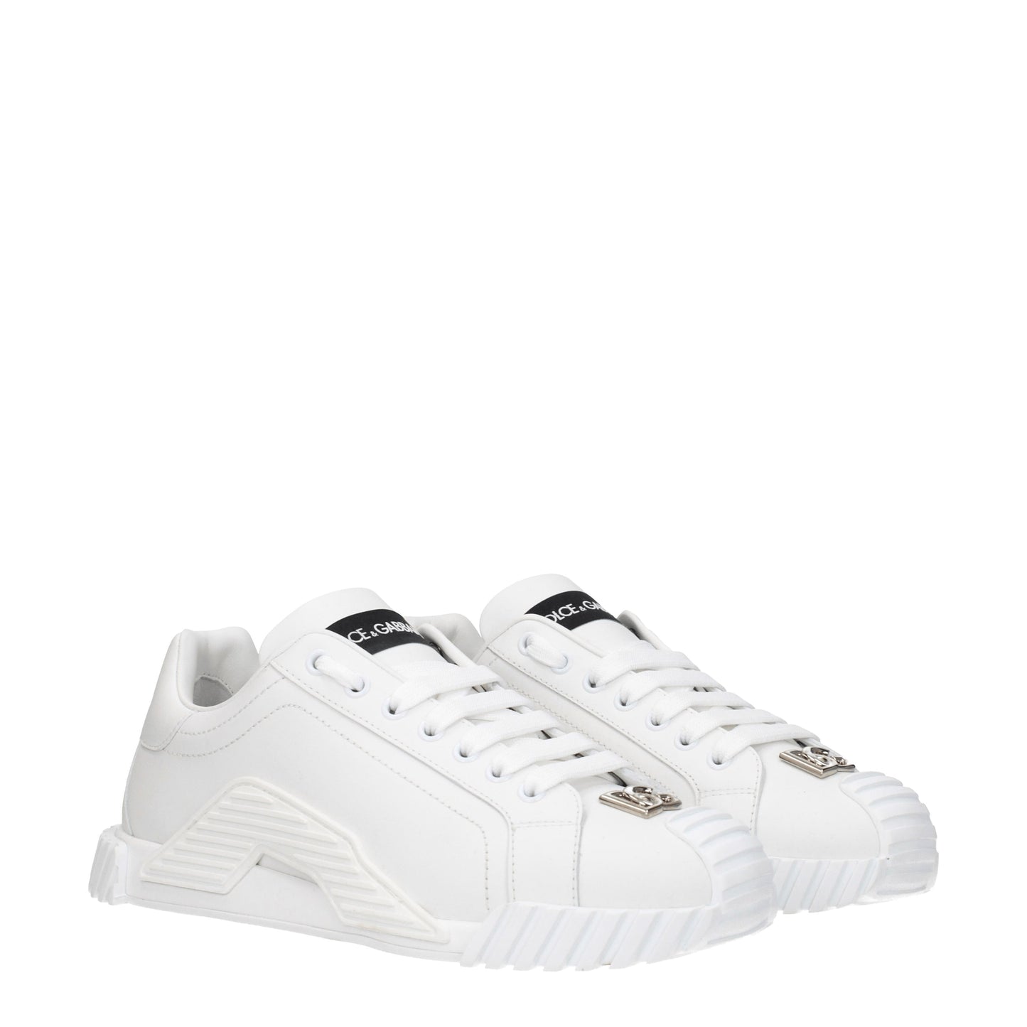 Dolce&Gabbana Women's Sneakers in Leather White