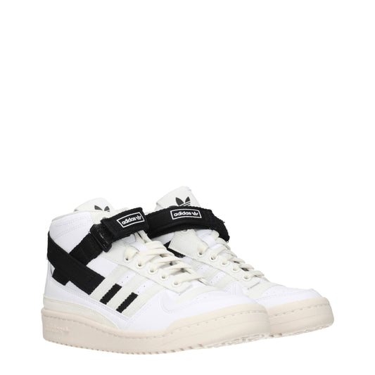 Adidas Men's Sneakers in Leather White/Black