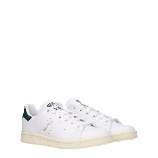 Adidas Women's Sneakers in Eco Leather White/Green