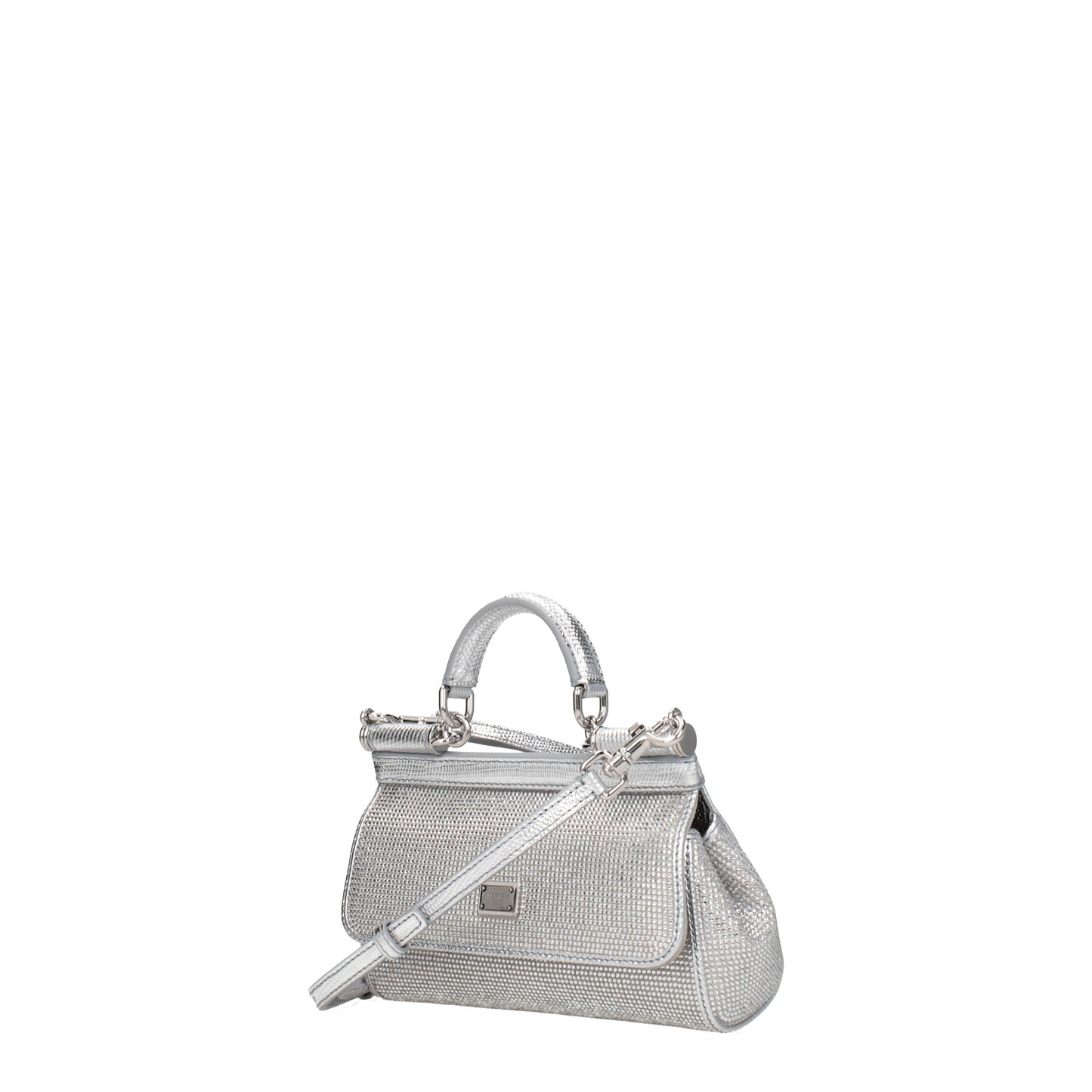 Dolce&Gabbana Handbags Women Satin Silver