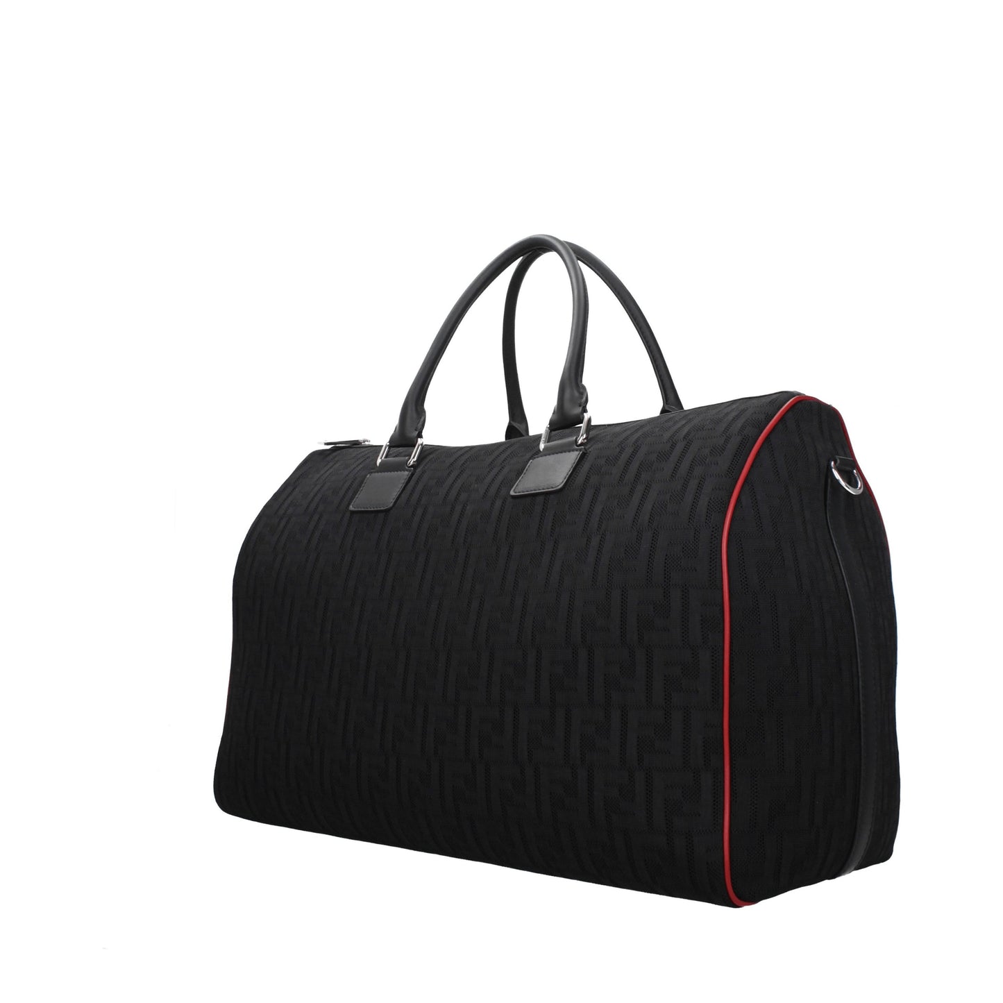 Fendi Travel Bags Men Fabric  Black/Dark Red