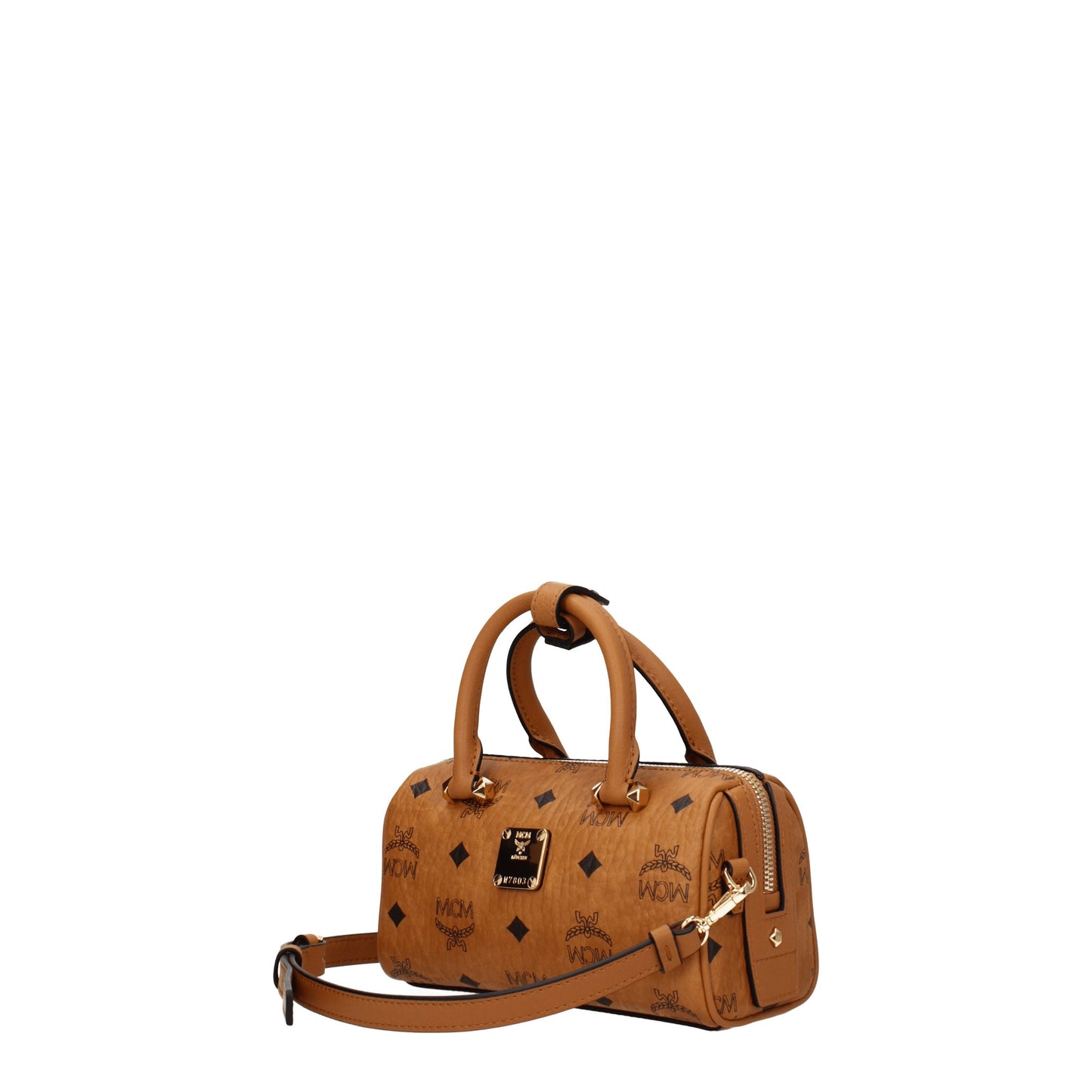 MCM Handbags Women Leather Brown/Cognac