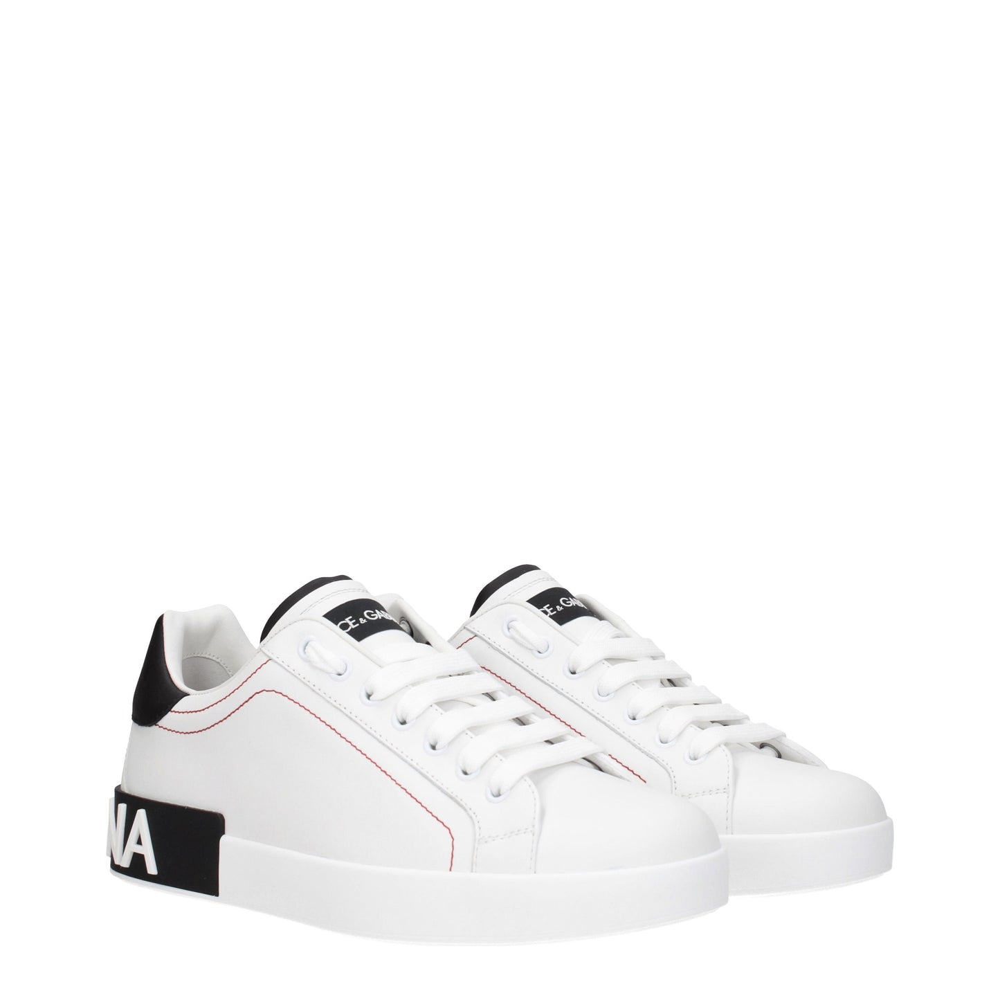 Dolce&Gabbana Men's Sneakers in Leather White