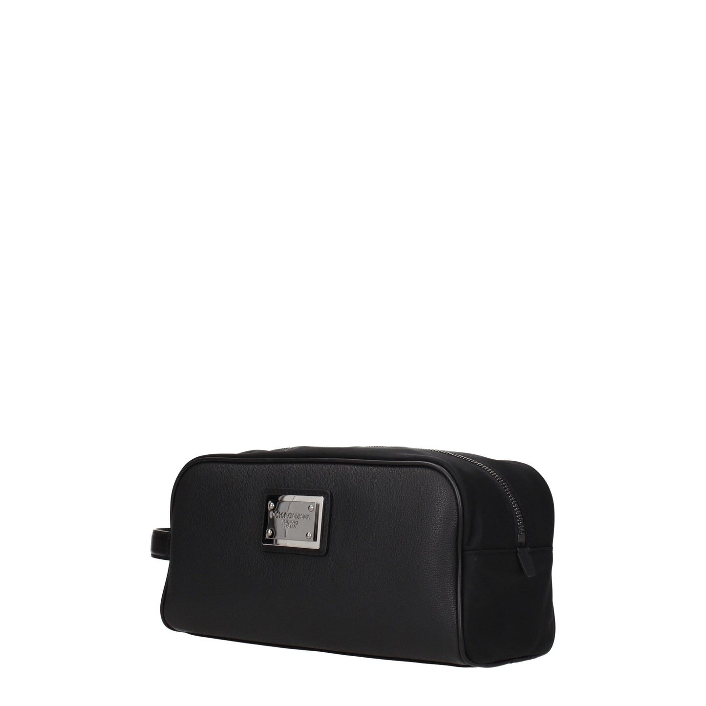 Dolce&Gabbana Beauty Case Men Leather Black