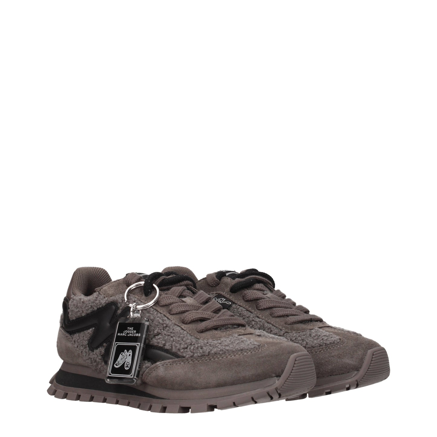 Marc Jacobs Women's Sneakers in Fur  Gray