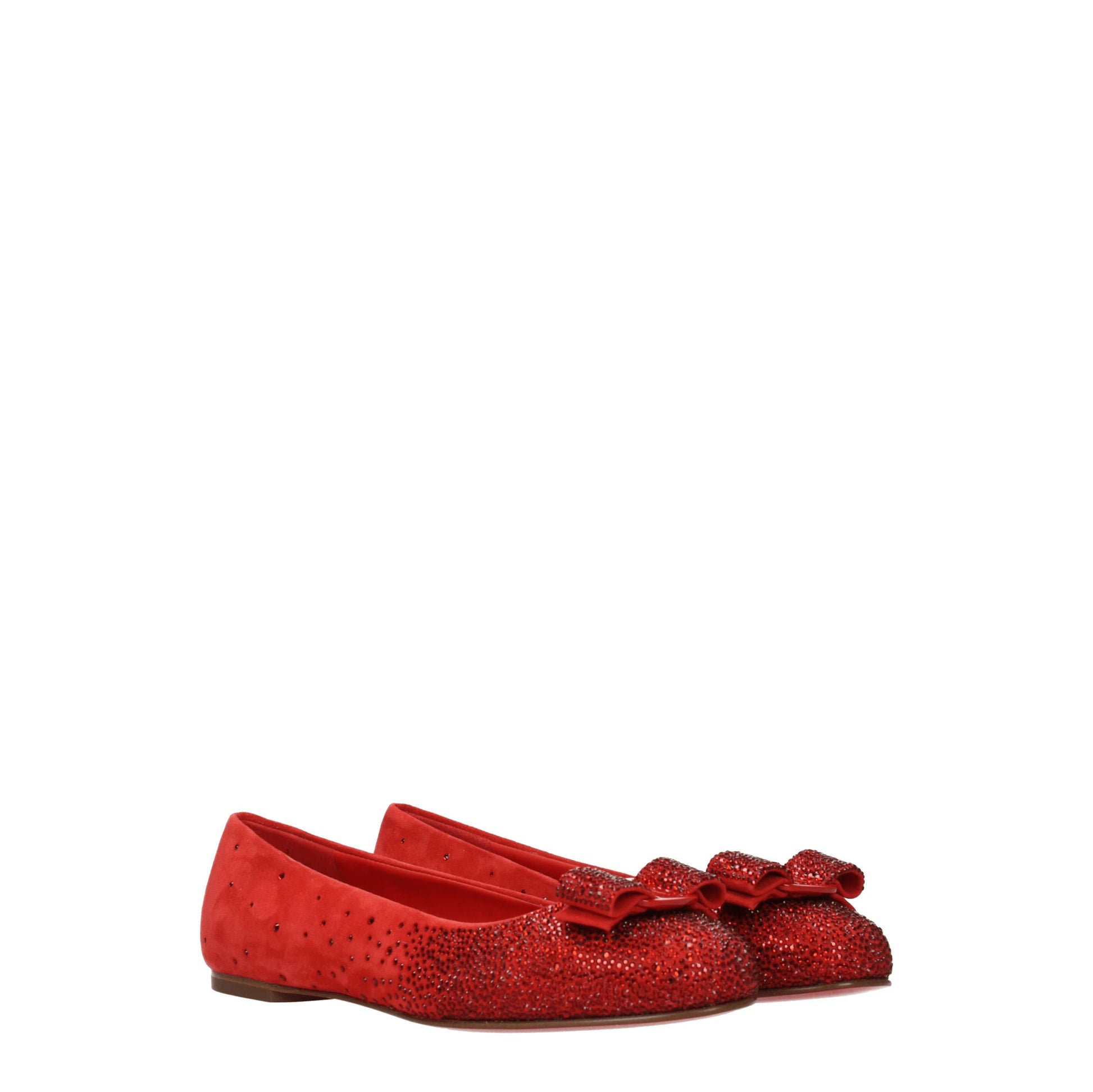 Salvatore Ferragamo Women's Ballet Flats Suede