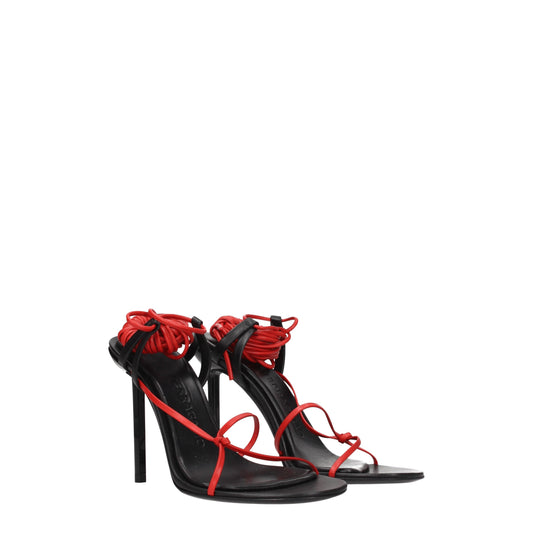 Salvatore Ferragamo Women's Sandals in Leather Red/Flame