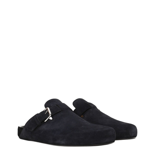 Isabel Marant Sandals & Slippers Men Suede Black